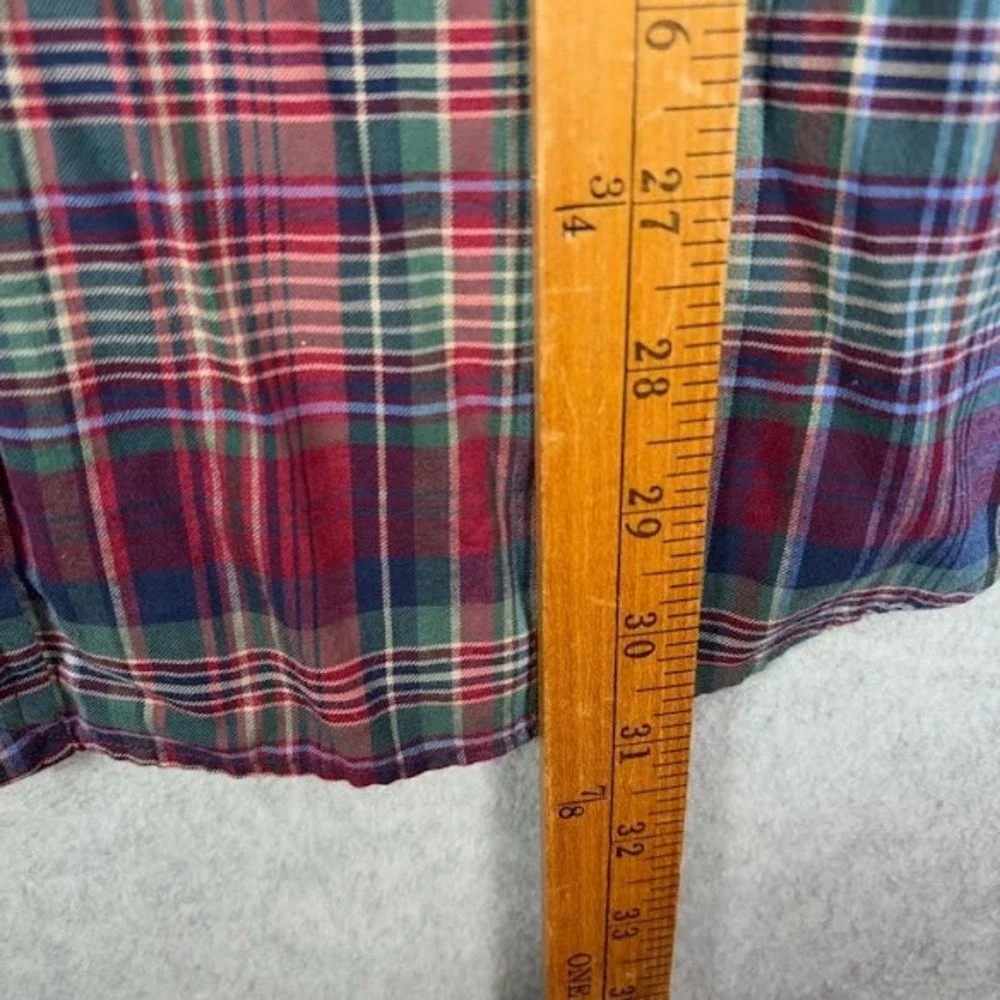 Polo Ralph Lauren Button Down‎ Mens XL Multicolor Plaid Long Sleeve Pony Logo